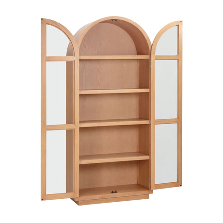 Marlow Wood Display Cabinet by TOV Furniture at Eve Furniture