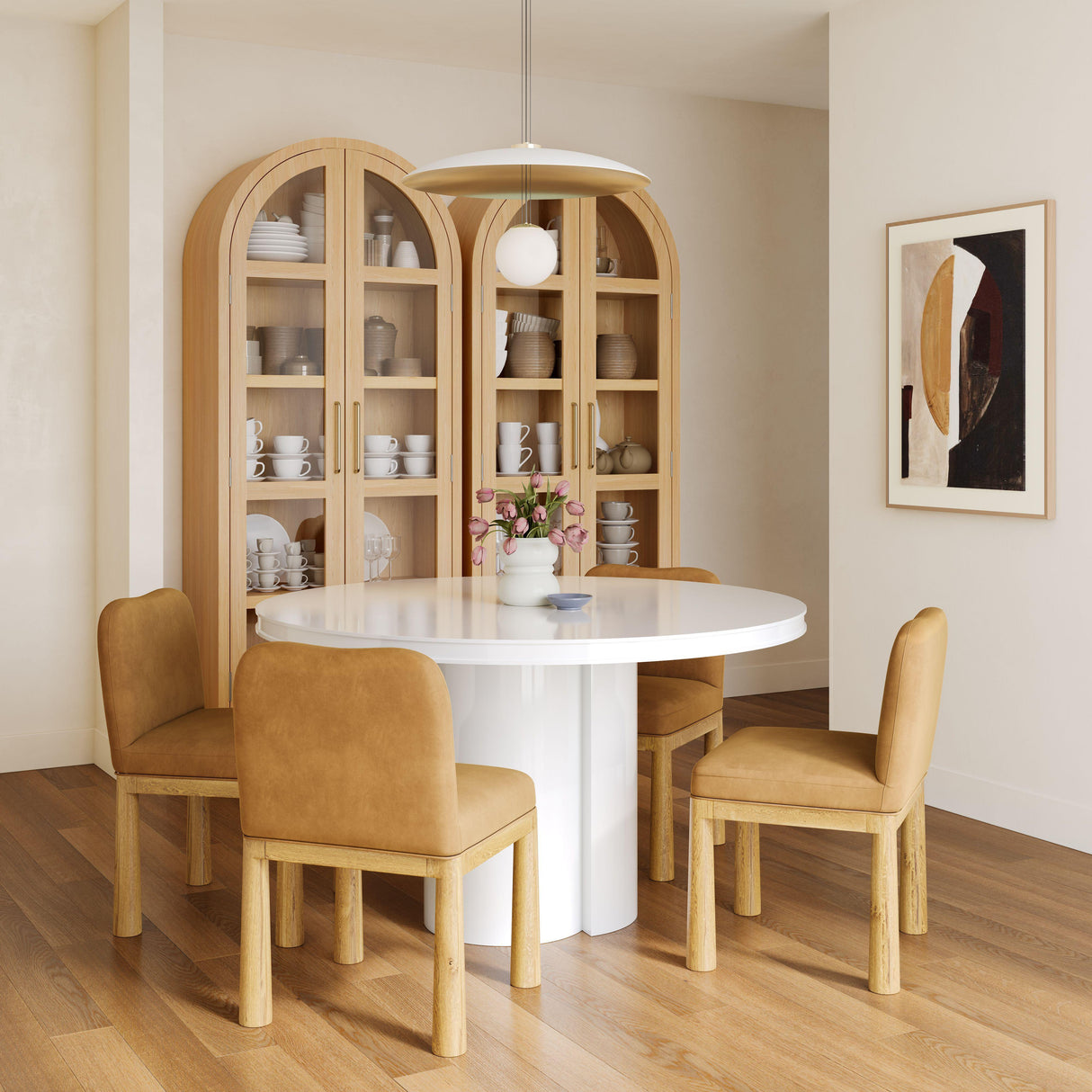 Marlow Wood Display Cabinet by TOV Furniture at Eve Furniture