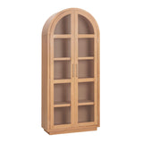 Marlow Wood Display Cabinet by TOV Furniture at Eve Furniture