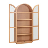 Marlow Wood Display Cabinet by TOV Furniture at Eve Furniture