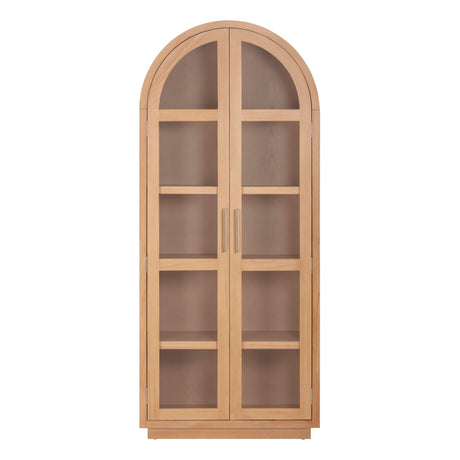 Marlow Wood Display Cabinet by TOV Furniture at Eve Furniture