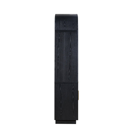 Marlow Wood Entertainment Center by TOV Furniture at Eve Furniture