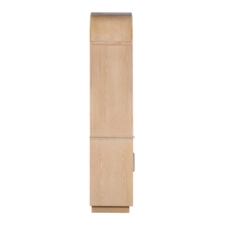 Marlow Wood Entertainment Center by TOV Furniture at Eve Furniture