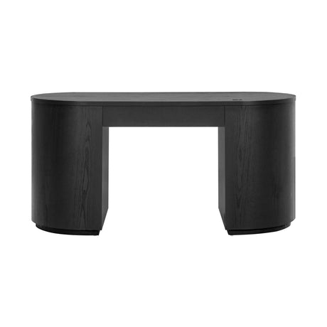 Marlow Wood Executive Desk by TOV Furniture at Eve Furniture