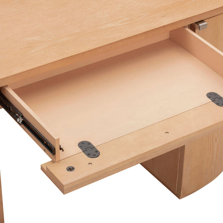 Marlow Wood Executive Desk by TOV Furniture at Eve Furniture