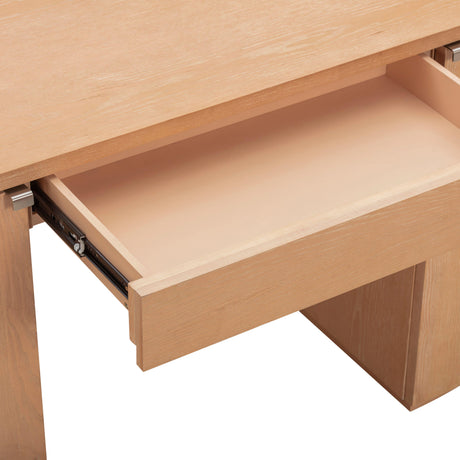 Marlow Wood Executive Desk by TOV Furniture at Eve Furniture