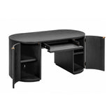 Marlow Wood Executive Desk by TOV Furniture at Eve Furniture