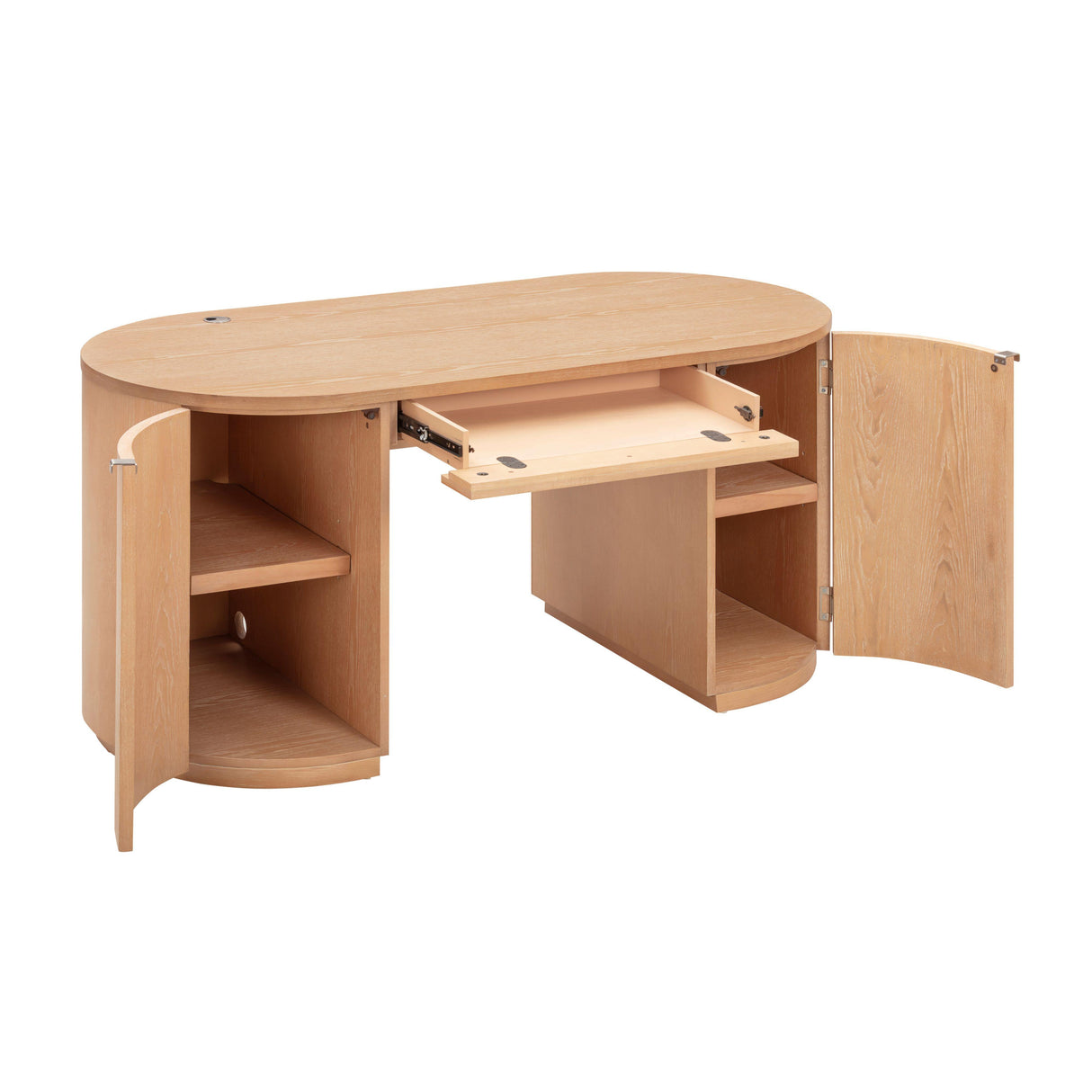 Marlow Wood Executive Desk by TOV Furniture at Eve Furniture