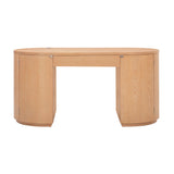 Marlow Wood Executive Desk by TOV Furniture at Eve Furniture