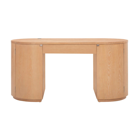 Marlow Wood Executive Desk by TOV Furniture at Eve Furniture