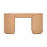 Marlow Wood Executive Desk by TOV Furniture at Eve Furniture