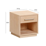 Marlow Wood Nightstand by TOV Furniture at Eve Furniture