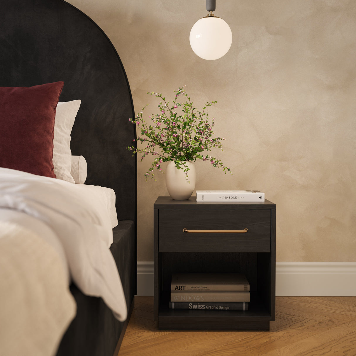 Marlow Wood Nightstand by TOV Furniture at Eve Furniture