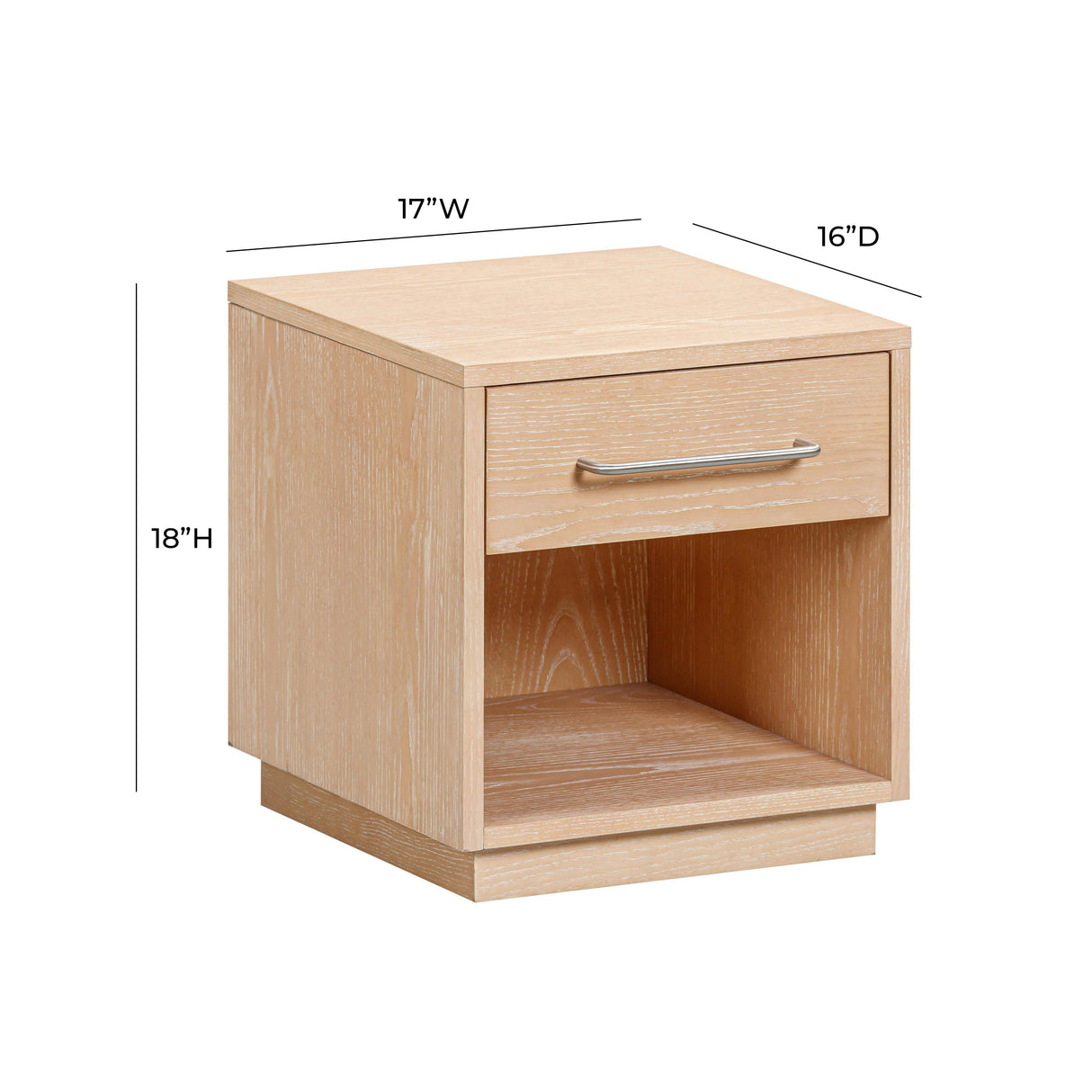 Marlow Wood Nightstand by TOV Furniture at Eve Furniture
