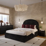 Marlow Wood Round Nightstand by TOV Furniture at Eve Furniture