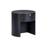 Marlow Wood Round Nightstand by TOV Furniture at Eve Furniture