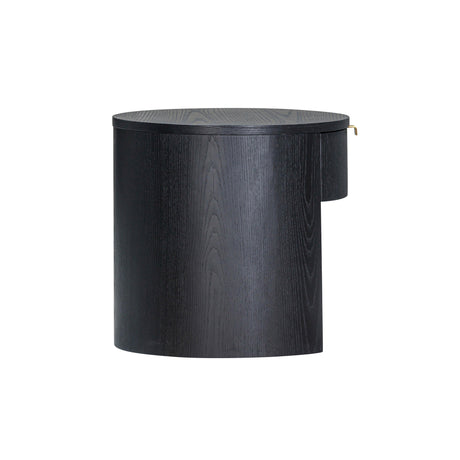 Marlow Wood Round Nightstand by TOV Furniture at Eve Furniture