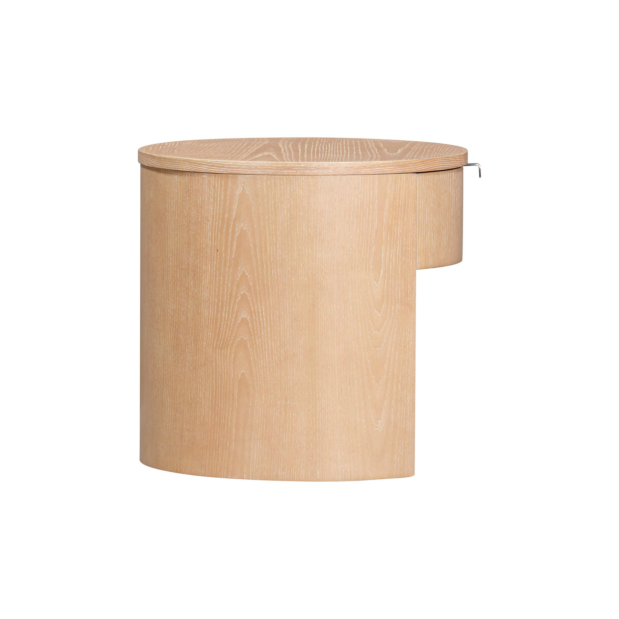 Marlow Wood Round Nightstand by TOV Furniture at Eve Furniture