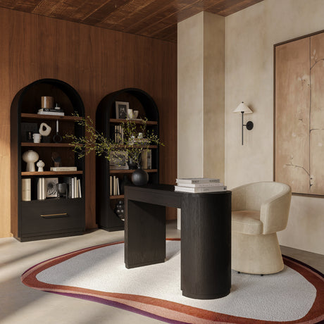Marlow Wood Writing Desk by TOV Furniture at Eve Furniture