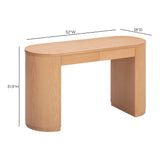 Marlow Wood Writing Desk by TOV Furniture at Eve Furniture