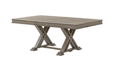 Marlowe Gray Dining Room Set by Cosmos Furniture at Eve Furniture