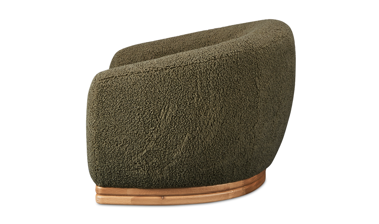 Marlowe Lounge Chair - Green by Moe's Home at Eve Furniture