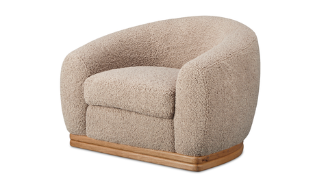 Marlowe Lounge Chair - Taupe by Moe's Home at Eve Furniture