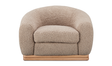 Marlowe Lounge Chair - Taupe by Moe's Home at Eve Furniture