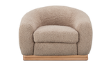 Marlowe Lounge Chair - Taupe by Moe's Home at Eve Furniture