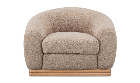 Marlowe Lounge Chair - Taupe by Moe's Home at Eve Furniture