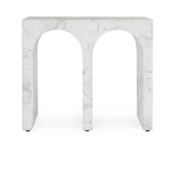 Marmo Ivory/Gray Outdoor End Table by Classic Home at Eve Furniture
