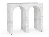 Marmo Ivory/Gray Outdoor End Table by Classic Home at Eve Furniture