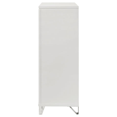 Marmore 5-drawer Bedroom Chest of Drawers White by Coaster at Eve Furniture