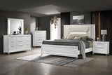 Marmore 5-drawer Bedroom Chest of Drawers White by Coaster at Eve Furniture