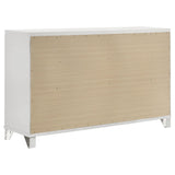 Marmore White 4-Piece Queen Bedroom Set by Coaster at Eve Furniture
