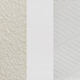 Marmore White 64-inch Queen Panel Bed LED Headboard by Coaster at Eve Furniture