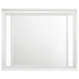 Marmore White LED Dresser Mirror by Coaster at Eve Furniture