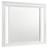 Marmore White LED Dresser Mirror by Coaster at Eve Furniture