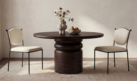 Maro Dining Table Brown by Moe's Home at Eve Furniture