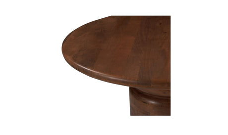 Maro Dining Table Natural by Moe's Home at Eve Furniture