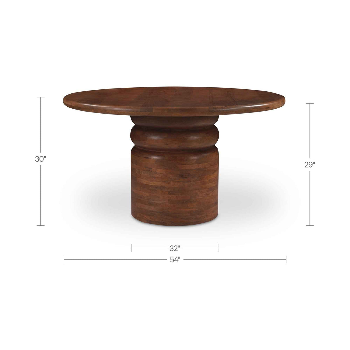 Maro Natural Dining Table by Moe's Home at Eve Furniture