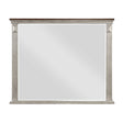 Marquette Gray/Brown Mirror (Mirror Only) by Homelegance at Eve Furniture