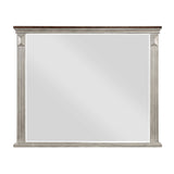 Marquette Gray/Brown Mirror (Mirror Only) by Homelegance at Eve Furniture