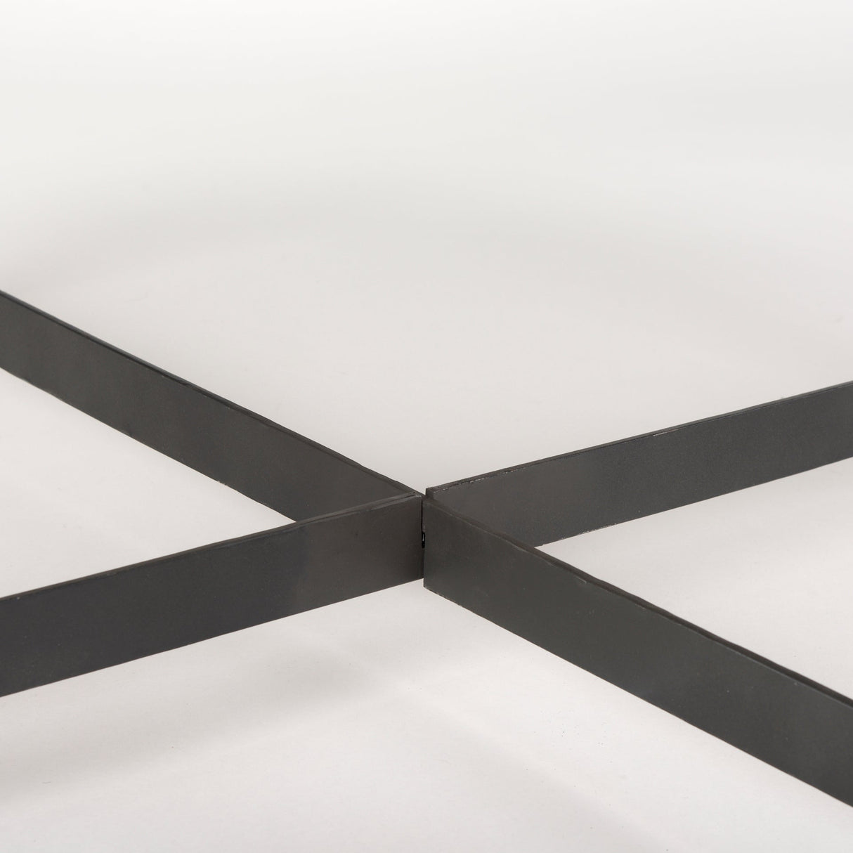 Marquisa Medium Brown Wood W/Black Metal Large Coffee Table by Mercana at Eve Furniture