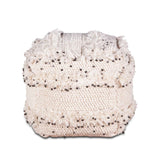 Marrakech 18" Accent Ottoman in Moroccan Sequined by Home Trends & Design at Eve Furniture
