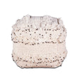 Marrakech 18" Accent Ottoman in Moroccan Sequined by Home Trends & Design at Eve Furniture