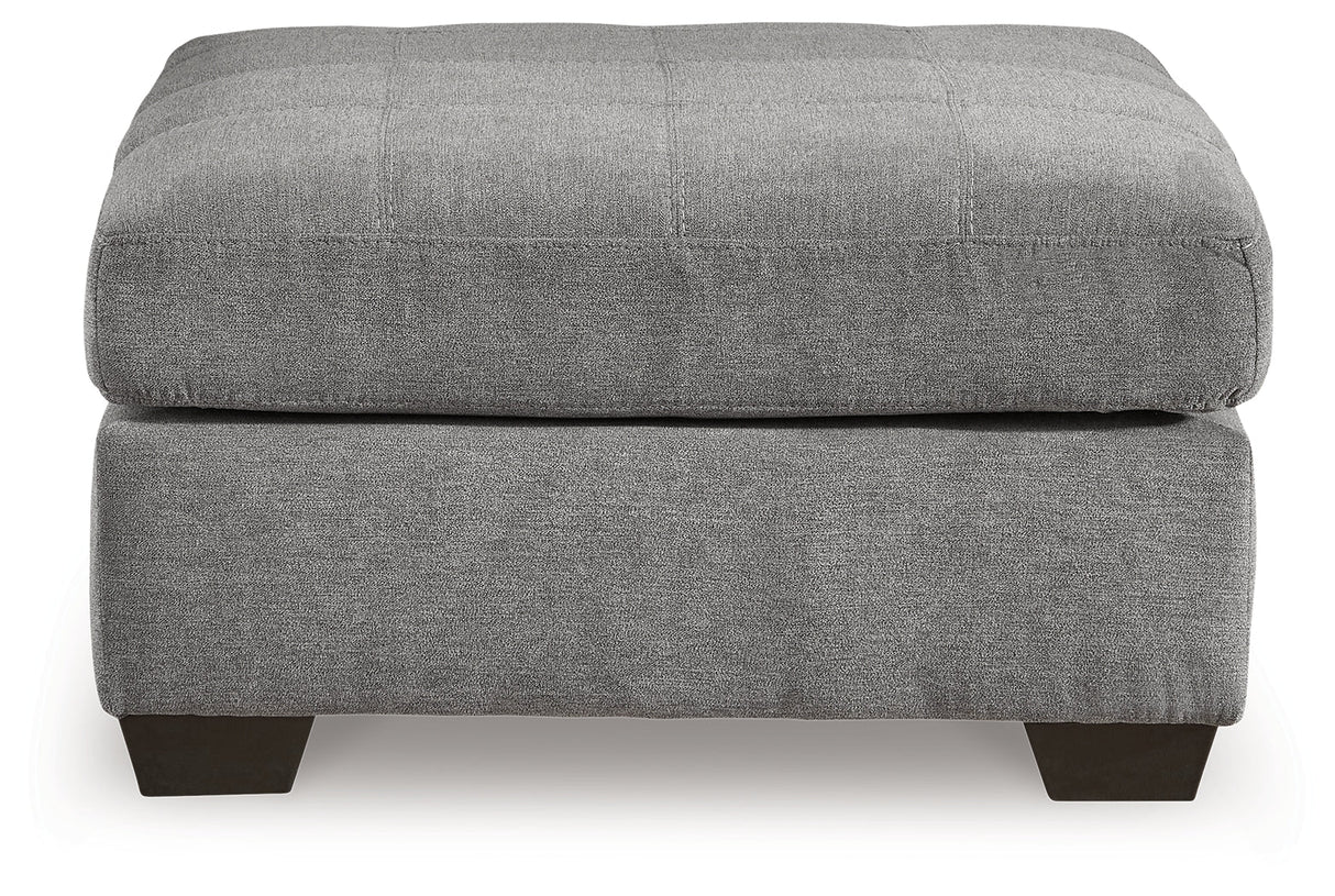 Marrelton Gray Oversized Accent Ottoman