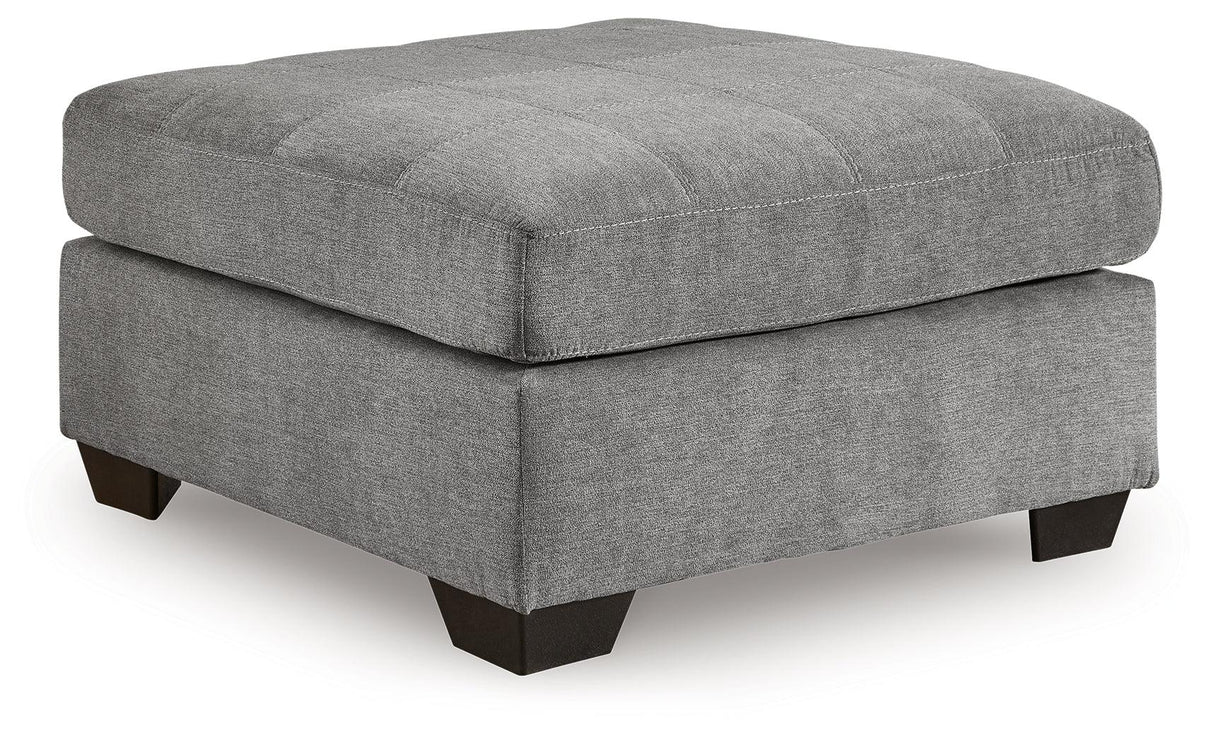 Marrelton Gray Oversized Accent Ottoman by Ashley at Eve Furniture