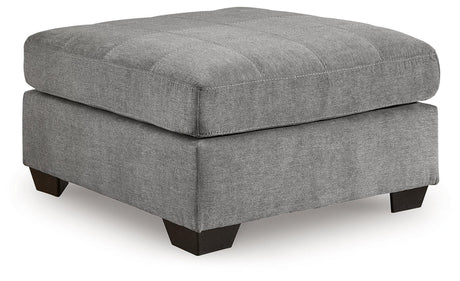 Marrelton Gray Oversized Accent Ottoman by Ashley at Eve Furniture