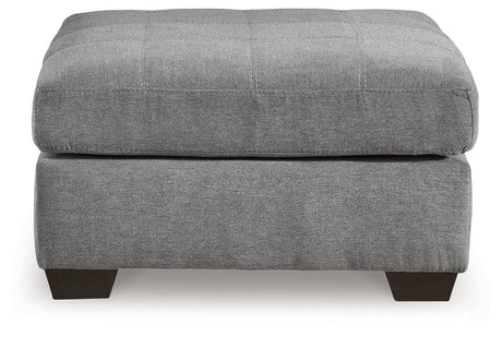 Marrelton Gray Oversized Accent Ottoman by Ashley at Eve Furniture